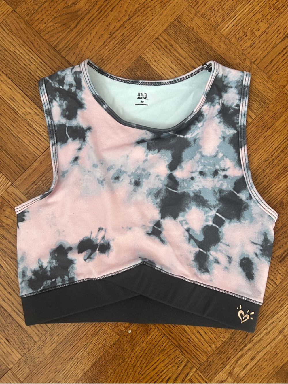 Justice Tie-Dye Sports Bra